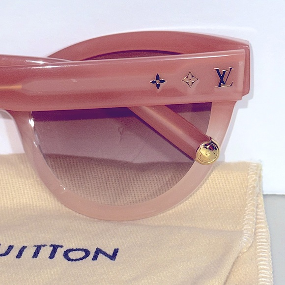 Louis Vuitton monogram pink gradient Blush Sunglasses authentic - Picture 12 of 13